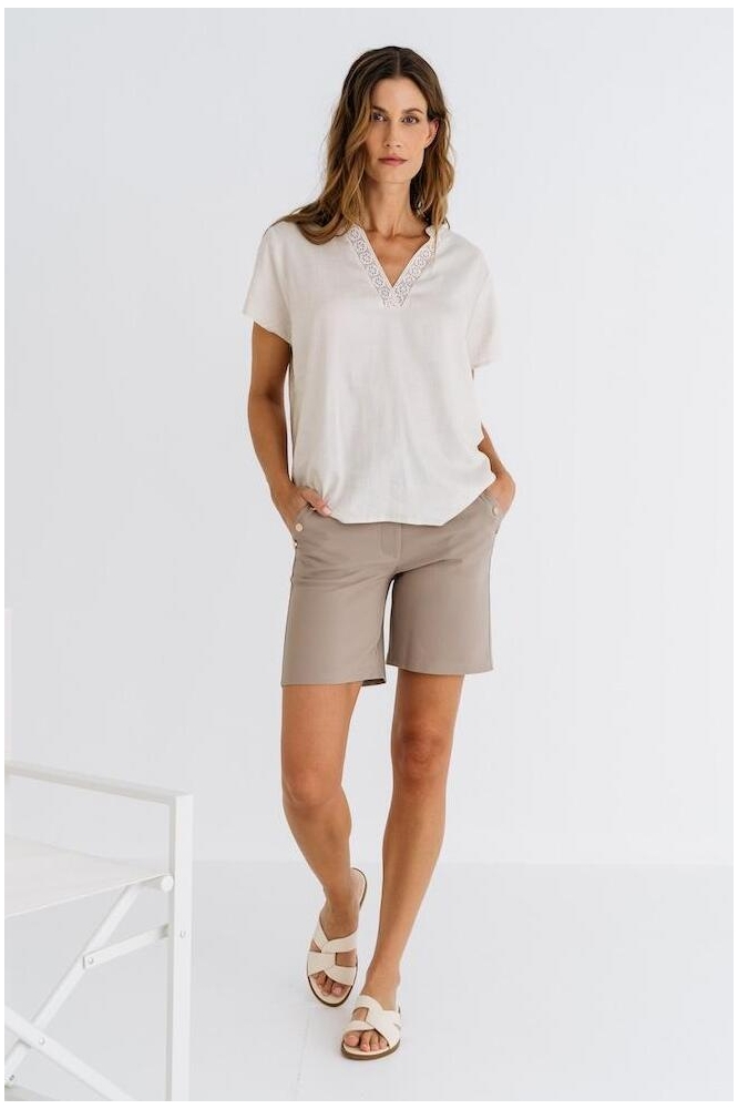 HOLLY SHORT SU25 HOLS 009 SAND